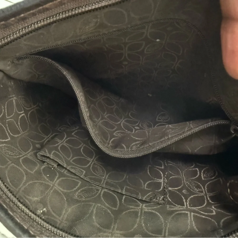 Fossil Brown Leather Crossbody Bag